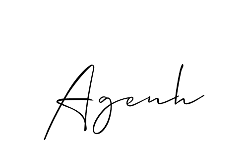 You can use this online signature creator to create a handwritten signature for the name Agenh. This is the best online autograph maker. Agenh signature style 2 images and pictures png