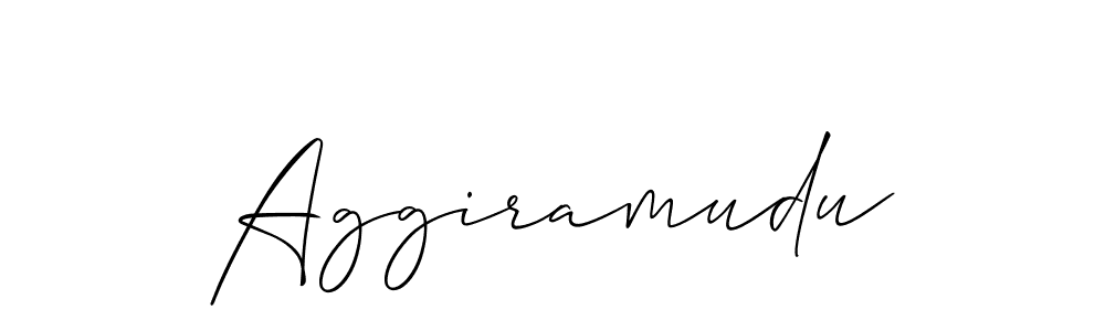 Once you've used our free online signature maker to create your best signature Allison_Script style, it's time to enjoy all of the benefits that Aggiramudu name signing documents. Aggiramudu signature style 2 images and pictures png