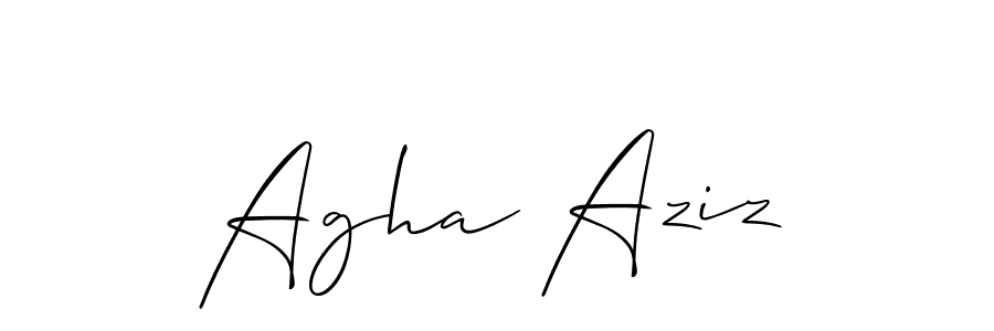 Here are the top 10 professional signature styles for the name Agha Aziz. These are the best autograph styles you can use for your name. Agha Aziz signature style 2 images and pictures png