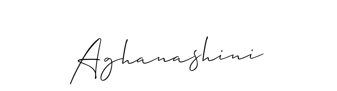 Also we have Aghanashini name is the best signature style. Create professional handwritten signature collection using Allison_Script autograph style. Aghanashini signature style 2 images and pictures png
