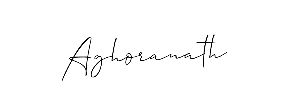 You should practise on your own different ways (Allison_Script) to write your name (Aghoranath) in signature. don't let someone else do it for you. Aghoranath signature style 2 images and pictures png