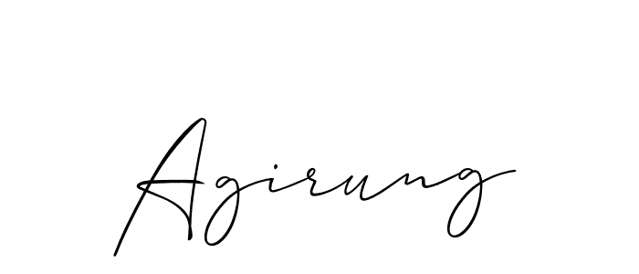 Check out images of Autograph of Agirung name. Actor Agirung Signature Style. Allison_Script is a professional sign style online. Agirung signature style 2 images and pictures png