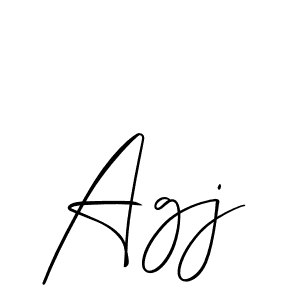 Make a beautiful signature design for name Agj. Use this online signature maker to create a handwritten signature for free. Agj signature style 2 images and pictures png