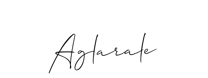 The best way (Allison_Script) to make a short signature is to pick only two or three words in your name. The name Aglarale include a total of six letters. For converting this name. Aglarale signature style 2 images and pictures png