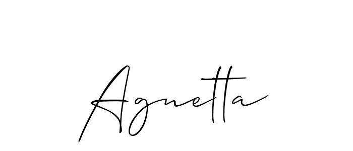 Here are the top 10 professional signature styles for the name Agnetta. These are the best autograph styles you can use for your name. Agnetta signature style 2 images and pictures png