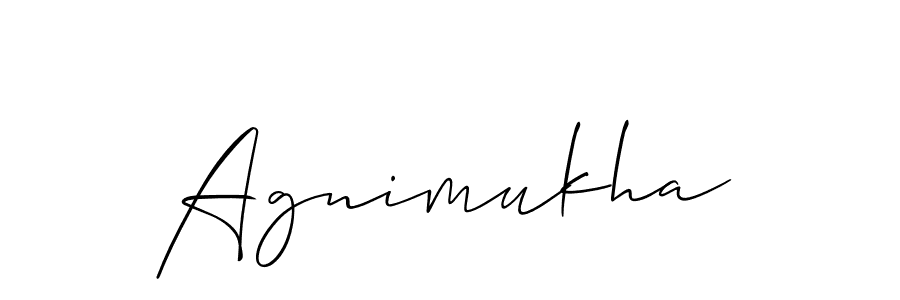 Once you've used our free online signature maker to create your best signature Allison_Script style, it's time to enjoy all of the benefits that Agnimukha name signing documents. Agnimukha signature style 2 images and pictures png