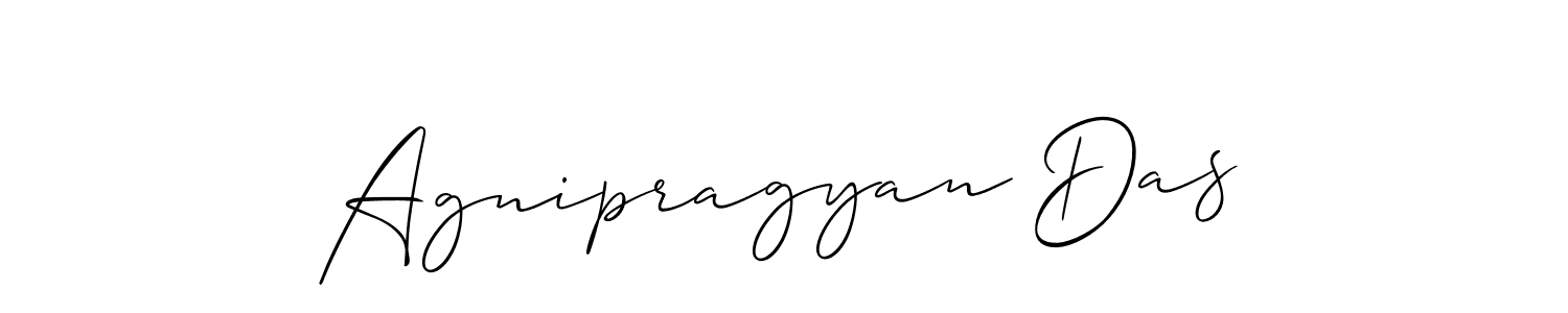 Also You can easily find your signature by using the search form. We will create Agnipragyan Das name handwritten signature images for you free of cost using Allison_Script sign style. Agnipragyan Das signature style 2 images and pictures png