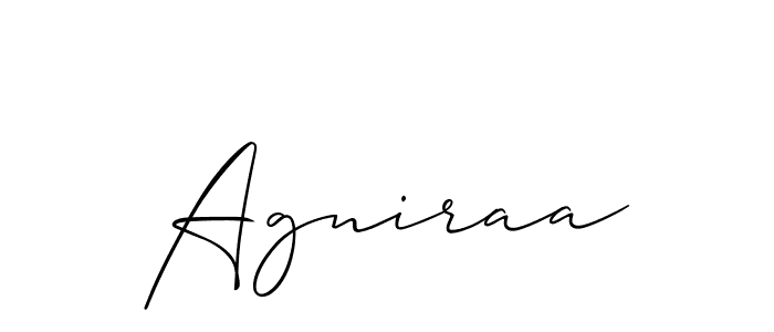 Check out images of Autograph of Agniraa name. Actor Agniraa Signature Style. Allison_Script is a professional sign style online. Agniraa signature style 2 images and pictures png