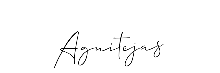 Also You can easily find your signature by using the search form. We will create Agnitejas name handwritten signature images for you free of cost using Allison_Script sign style. Agnitejas signature style 2 images and pictures png