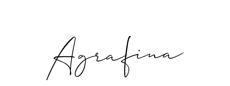Similarly Allison_Script is the best handwritten signature design. Signature creator online .You can use it as an online autograph creator for name Agrafina. Agrafina signature style 2 images and pictures png