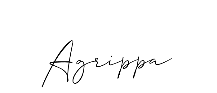 Make a beautiful signature design for name Agrippa. Use this online signature maker to create a handwritten signature for free. Agrippa signature style 2 images and pictures png