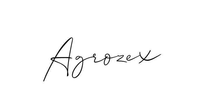 Also You can easily find your signature by using the search form. We will create Agrozex name handwritten signature images for you free of cost using Allison_Script sign style. Agrozex signature style 2 images and pictures png