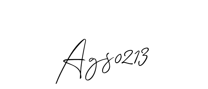 How to make Ags0213 signature? Allison_Script is a professional autograph style. Create handwritten signature for Ags0213 name. Ags0213 signature style 2 images and pictures png