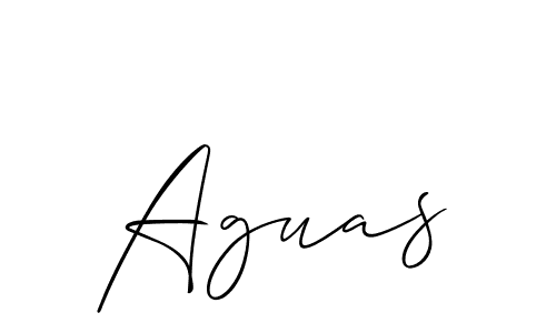 Similarly Allison_Script is the best handwritten signature design. Signature creator online .You can use it as an online autograph creator for name Aguas. Aguas signature style 2 images and pictures png