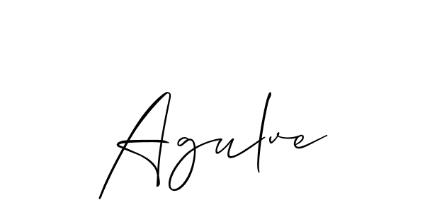 Also You can easily find your signature by using the search form. We will create Agulve name handwritten signature images for you free of cost using Allison_Script sign style. Agulve signature style 2 images and pictures png
