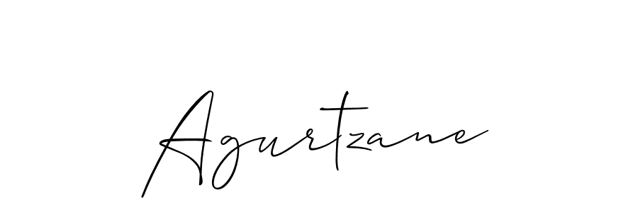 Also You can easily find your signature by using the search form. We will create Agurtzane name handwritten signature images for you free of cost using Allison_Script sign style. Agurtzane signature style 2 images and pictures png