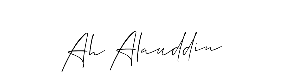 Also You can easily find your signature by using the search form. We will create Ah Alauddin name handwritten signature images for you free of cost using Allison_Script sign style. Ah Alauddin signature style 2 images and pictures png