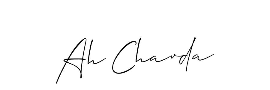 This is the best signature style for the Ah Chavda name. Also you like these signature font (Allison_Script). Mix name signature. Ah Chavda signature style 2 images and pictures png