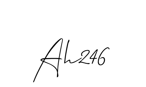 Similarly Allison_Script is the best handwritten signature design. Signature creator online .You can use it as an online autograph creator for name Ah246. Ah246 signature style 2 images and pictures png