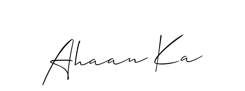 Best and Professional Signature Style for Ahaan Ka. Allison_Script Best Signature Style Collection. Ahaan Ka signature style 2 images and pictures png