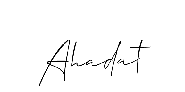 Make a short Ahadat signature style. Manage your documents anywhere anytime using Allison_Script. Create and add eSignatures, submit forms, share and send files easily. Ahadat signature style 2 images and pictures png