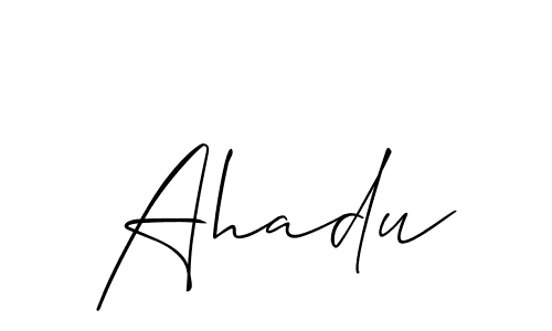 How to Draw Ahadu signature style? Allison_Script is a latest design signature styles for name Ahadu. Ahadu signature style 2 images and pictures png