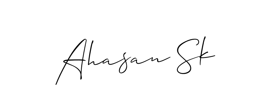 Once you've used our free online signature maker to create your best signature Allison_Script style, it's time to enjoy all of the benefits that Ahasan Sk name signing documents. Ahasan Sk signature style 2 images and pictures png