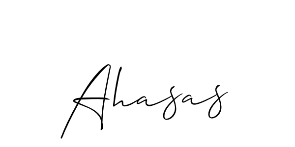 Ahasas stylish signature style. Best Handwritten Sign (Allison_Script) for my name. Handwritten Signature Collection Ideas for my name Ahasas. Ahasas signature style 2 images and pictures png