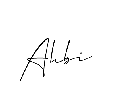 Once you've used our free online signature maker to create your best signature Allison_Script style, it's time to enjoy all of the benefits that Ahbi name signing documents. Ahbi signature style 2 images and pictures png