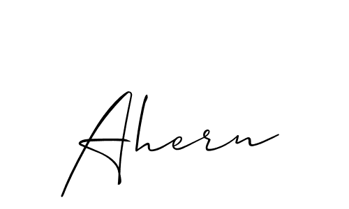 This is the best signature style for the Ahern name. Also you like these signature font (Allison_Script). Mix name signature. Ahern signature style 2 images and pictures png