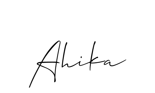 This is the best signature style for the Ahika name. Also you like these signature font (Allison_Script). Mix name signature. Ahika signature style 2 images and pictures png