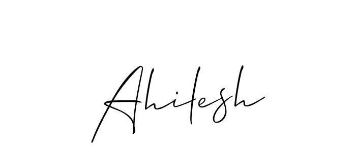 Make a short Ahilesh signature style. Manage your documents anywhere anytime using Allison_Script. Create and add eSignatures, submit forms, share and send files easily. Ahilesh signature style 2 images and pictures png