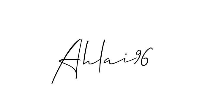 if you are searching for the best signature style for your name Ahlai96. so please give up your signature search. here we have designed multiple signature styles  using Allison_Script. Ahlai96 signature style 2 images and pictures png