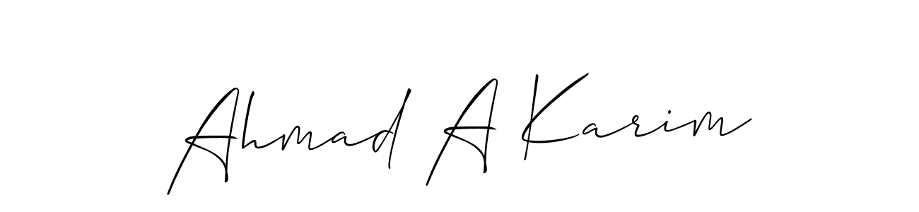 You can use this online signature creator to create a handwritten signature for the name Ahmad A Karim. This is the best online autograph maker. Ahmad A Karim signature style 2 images and pictures png