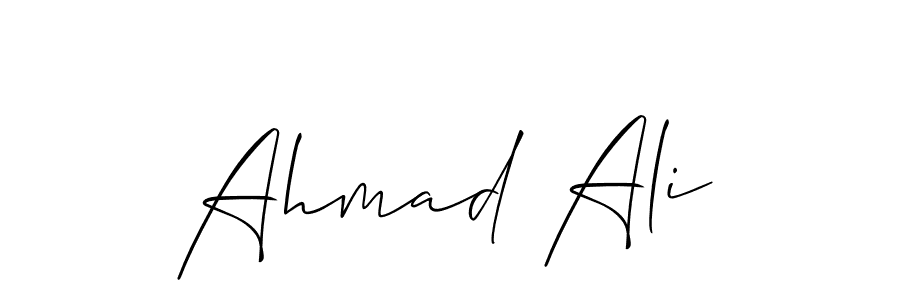 It looks lik you need a new signature style for name Ahmad Ali. Design unique handwritten (Allison_Script) signature with our free signature maker in just a few clicks. Ahmad Ali signature style 2 images and pictures png