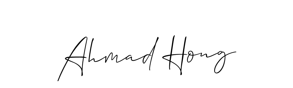 See photos of Ahmad Hong official signature by Spectra . Check more albums & portfolios. Read reviews & check more about Allison_Script font. Ahmad Hong signature style 2 images and pictures png