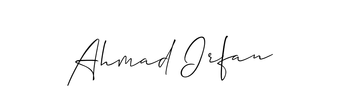 The best way (Allison_Script) to make a short signature is to pick only two or three words in your name. The name Ahmad Irfan include a total of six letters. For converting this name. Ahmad Irfan signature style 2 images and pictures png