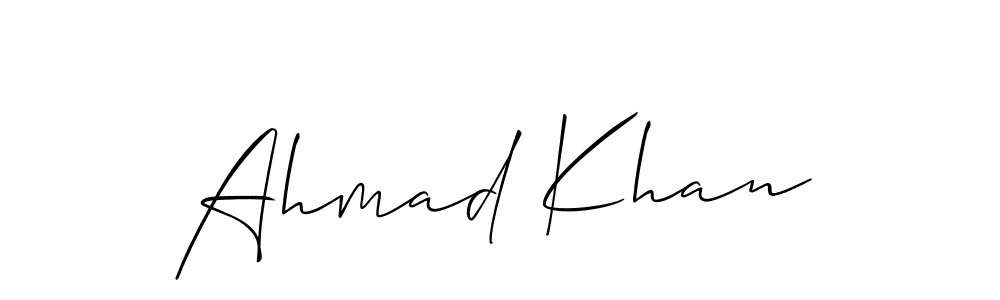 This is the best signature style for the Ahmad Khan name. Also you like these signature font (Allison_Script). Mix name signature. Ahmad Khan signature style 2 images and pictures png