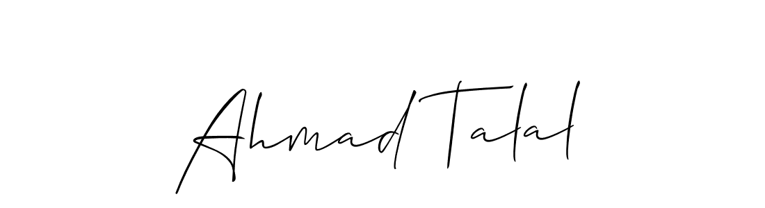 See photos of Ahmad Talal official signature by Spectra . Check more albums & portfolios. Read reviews & check more about Allison_Script font. Ahmad Talal signature style 2 images and pictures png