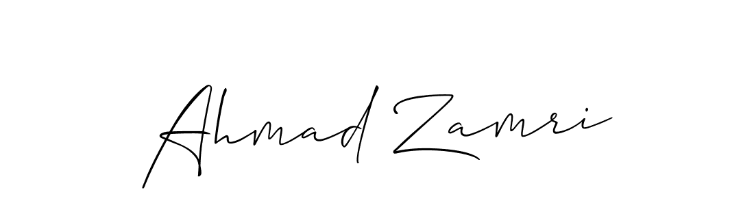 Make a beautiful signature design for name Ahmad Zamri. Use this online signature maker to create a handwritten signature for free. Ahmad Zamri signature style 2 images and pictures png