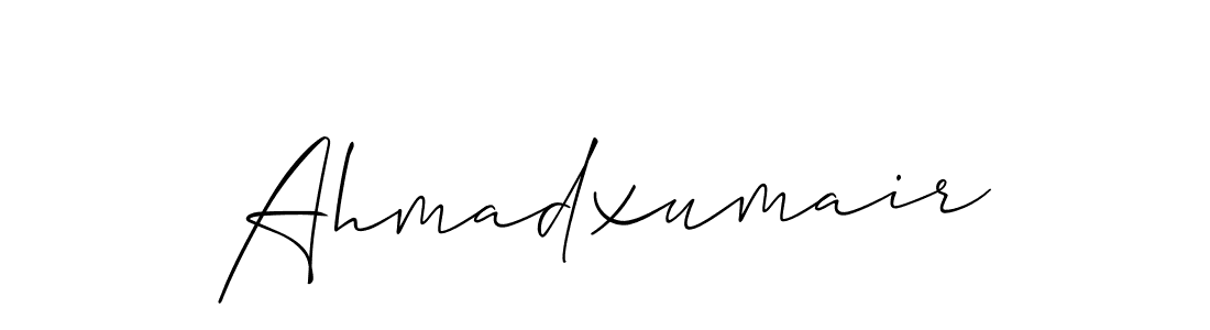 Check out images of Autograph of Ahmadxumair name. Actor Ahmadxumair Signature Style. Allison_Script is a professional sign style online. Ahmadxumair signature style 2 images and pictures png