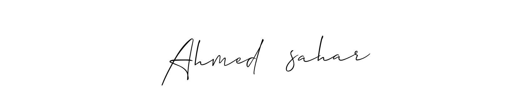 Here are the top 10 professional signature styles for the name Ahmed ❤️sahar. These are the best autograph styles you can use for your name. Ahmed ❤️sahar signature style 2 images and pictures png