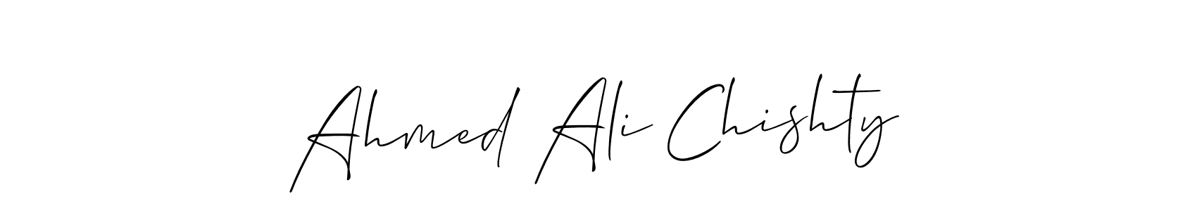 Best and Professional Signature Style for Ahmed Ali Chishty. Allison_Script Best Signature Style Collection. Ahmed Ali Chishty signature style 2 images and pictures png