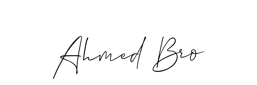 How to Draw Ahmed Bro signature style? Allison_Script is a latest design signature styles for name Ahmed Bro. Ahmed Bro signature style 2 images and pictures png