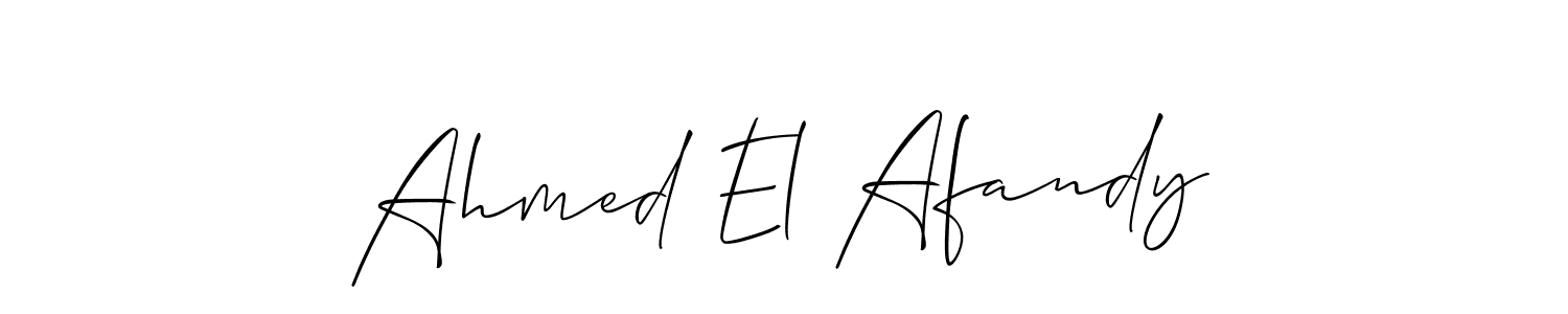 Also You can easily find your signature by using the search form. We will create Ahmed El Afandy name handwritten signature images for you free of cost using Allison_Script sign style. Ahmed El Afandy signature style 2 images and pictures png