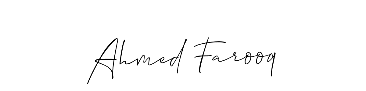 Make a beautiful signature design for name Ahmed Farooq. Use this online signature maker to create a handwritten signature for free. Ahmed Farooq signature style 2 images and pictures png