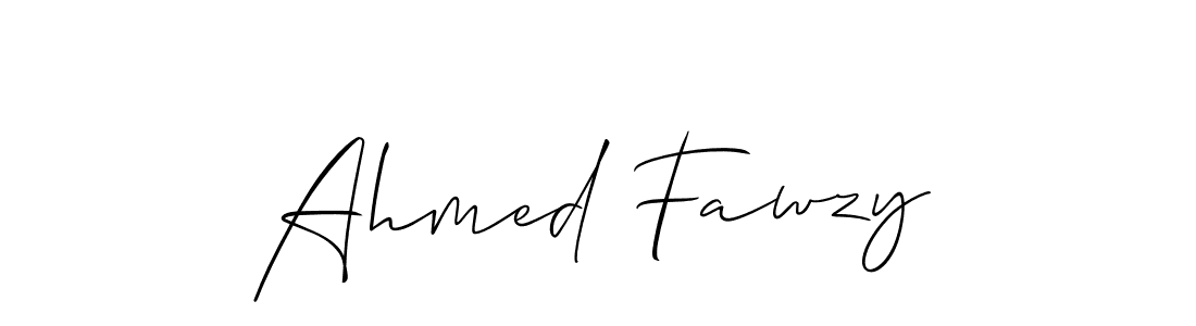 Also we have Ahmed Fawzy name is the best signature style. Create professional handwritten signature collection using Allison_Script autograph style. Ahmed Fawzy signature style 2 images and pictures png