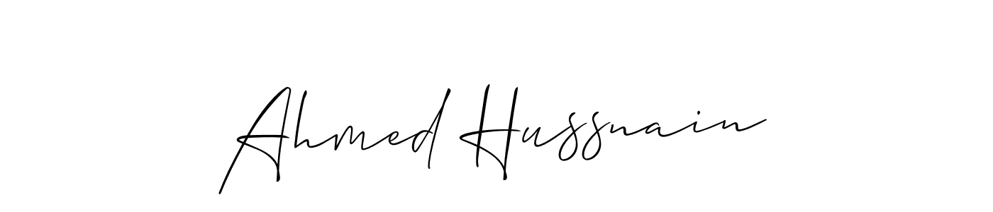 Make a beautiful signature design for name Ahmed Hussnain. Use this online signature maker to create a handwritten signature for free. Ahmed Hussnain signature style 2 images and pictures png