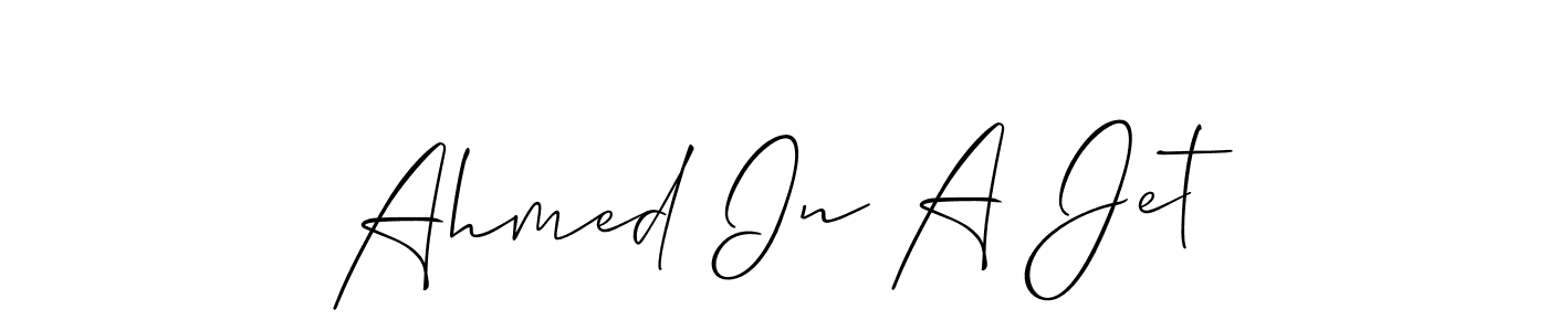 Once you've used our free online signature maker to create your best signature Allison_Script style, it's time to enjoy all of the benefits that Ahmed In A Jet name signing documents. Ahmed In A Jet signature style 2 images and pictures png