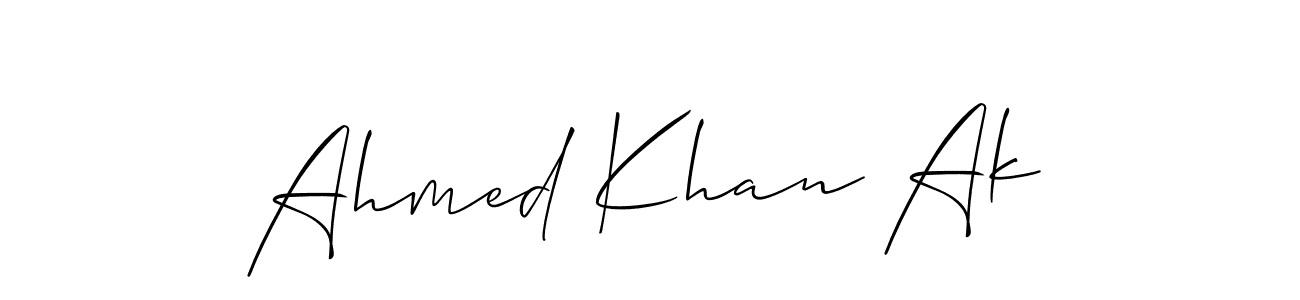 Make a beautiful signature design for name Ahmed Khan Ak. Use this online signature maker to create a handwritten signature for free. Ahmed Khan Ak signature style 2 images and pictures png